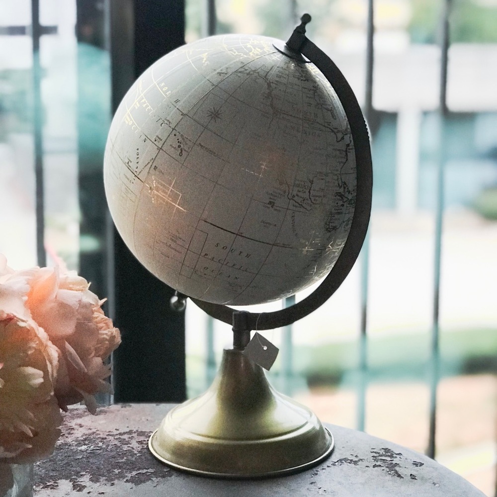 Decorative Globe Home Decor Accent